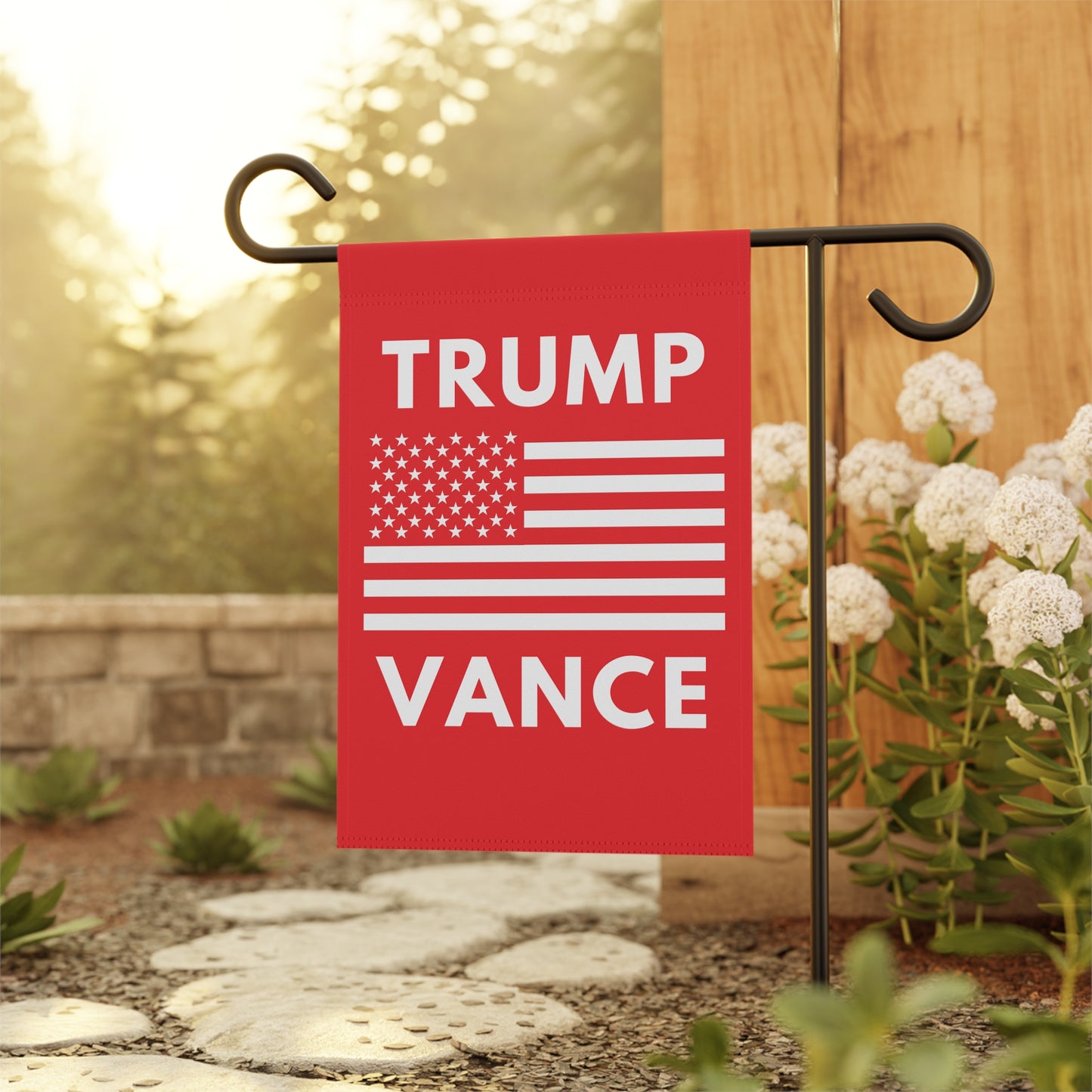 Trump Vance Garden Flag