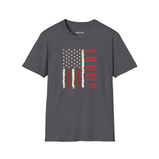 Trump Vintage American Flag T-Shirt