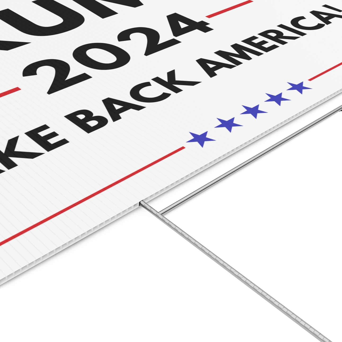 Trump 2024 Take Back America Yard Sign