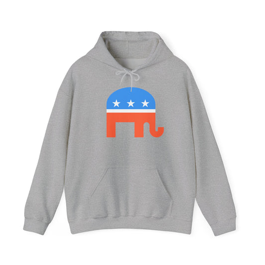 Patriotic GOP Elephant Hoodie