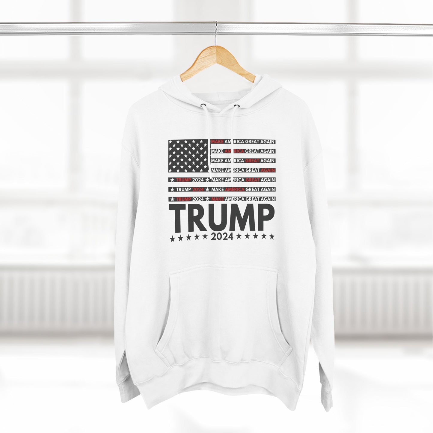 Trump 2024 Make America Great Again Hoodie