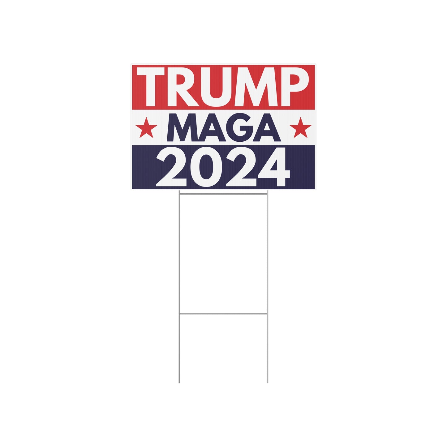 Trump MAGA 2024 Yard Sign