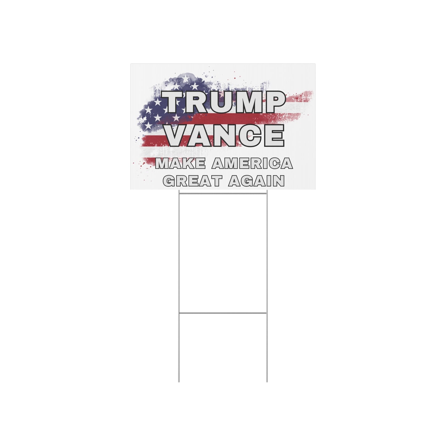 Trump Vance 2024 Yard Sign