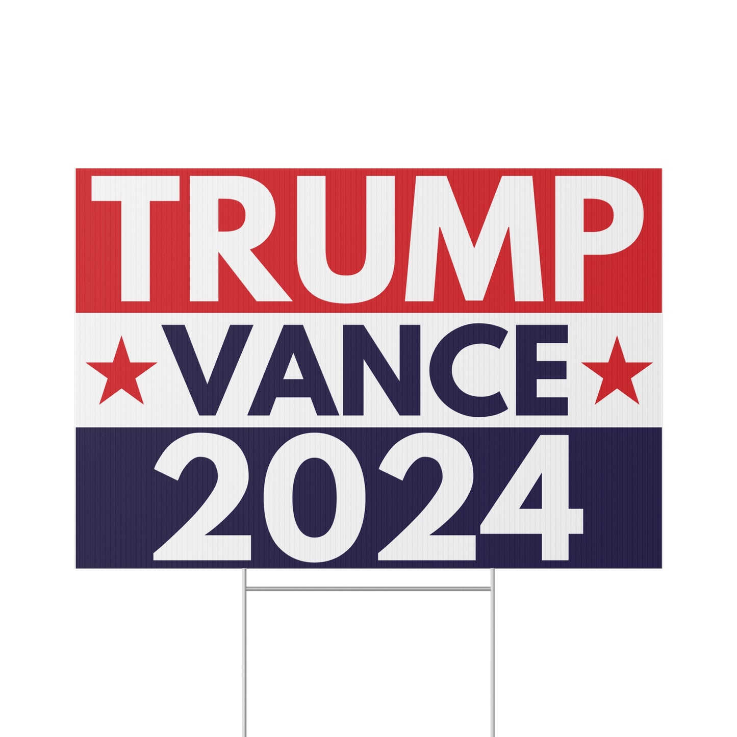 Trump Vance 2024 Yard Sign