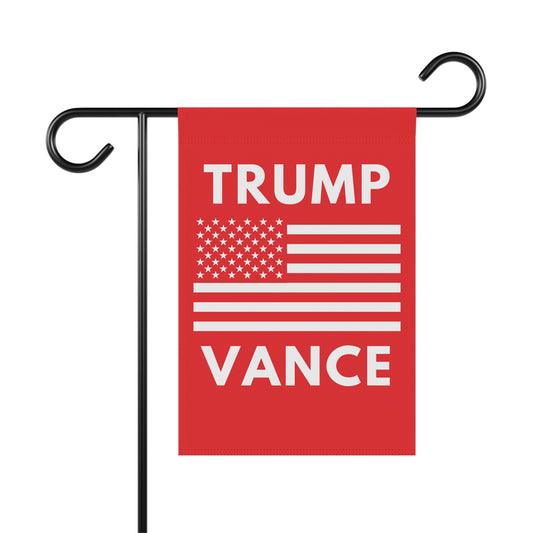 Trump Vance Garden Flag